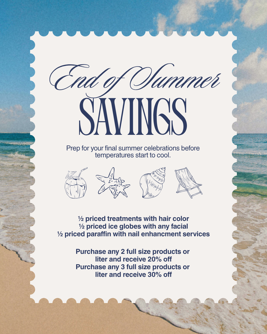 tspa   -End of Summer Savings Are Here! ☀️🍂